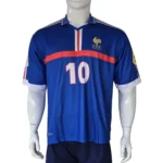 France Zidane #10 Home Retro Jersey