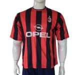 AC Milan 1998–1999 Red & Black Retro Jersey