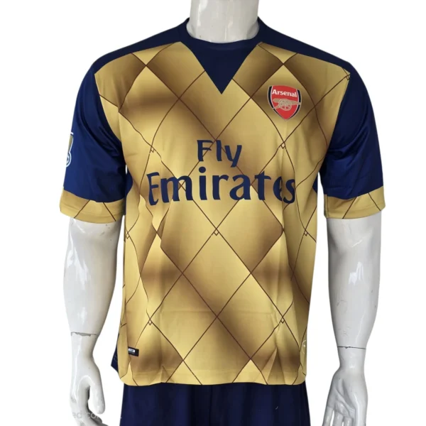 Arsenal 2015/16 Gold Away Retro Jersey