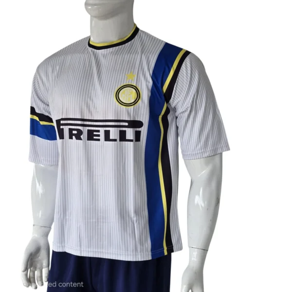 Inter Milan 2002-03 White Retro Jersey side view
