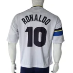 Inter Milan 2002-03 White Retro Jersey back view