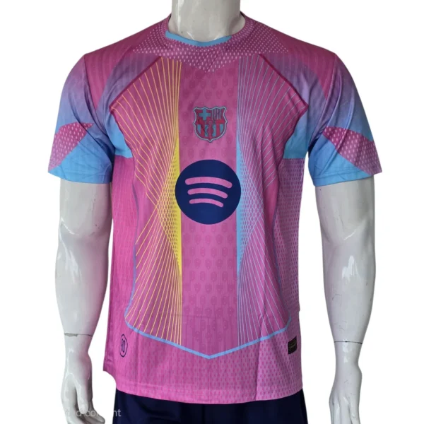 Barcelona Pink #10 Lamin Yamal Jersey