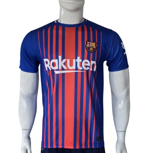 Barcelona Messi 2017 Home Retro Jersey