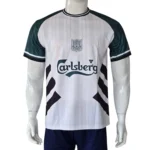 Liverpool 1995/96 Black # White Retro Jersey
