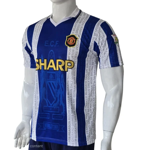 Manchester United 1968 European Cup Jersey side view