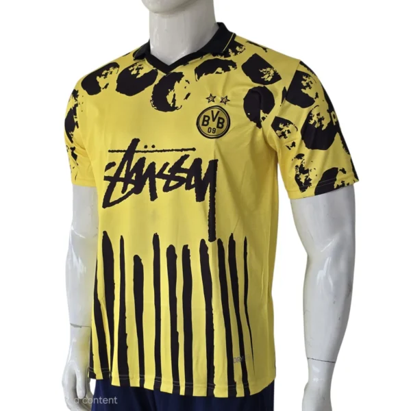 Dortmund x Stussy Special Edition Jersey side view