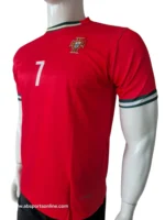 Portugal Home 2024-25 Red Jersey side view