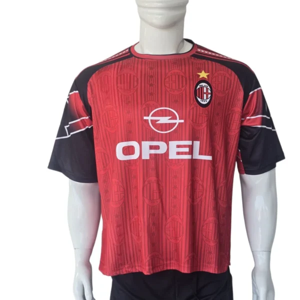 AC Milan 1999-2000 Red & Black Jersey
