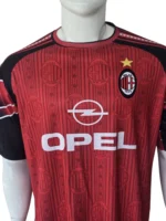 AC Milan 1999-2000 Red & Black Jersey side view