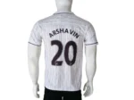 Arsenal 2007/08 Away Third Retro jersey back view