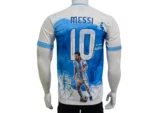 Argentina Graphic Tribute Messi Jersey back view