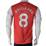 Arsenal 2022/23 Home Football jersey back view