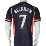 Manchester United 2000/01 Retro Away jersey back view