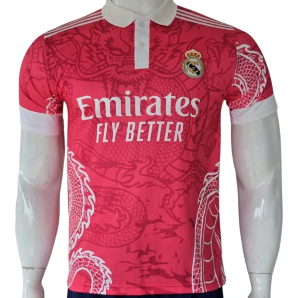 Real Madrid Dragon pink Jersey