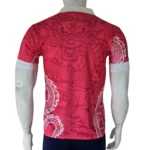 Real Madrid Dragon pink Jersey back view