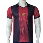 FC Barcelona Retro Polo Collar Jersey
