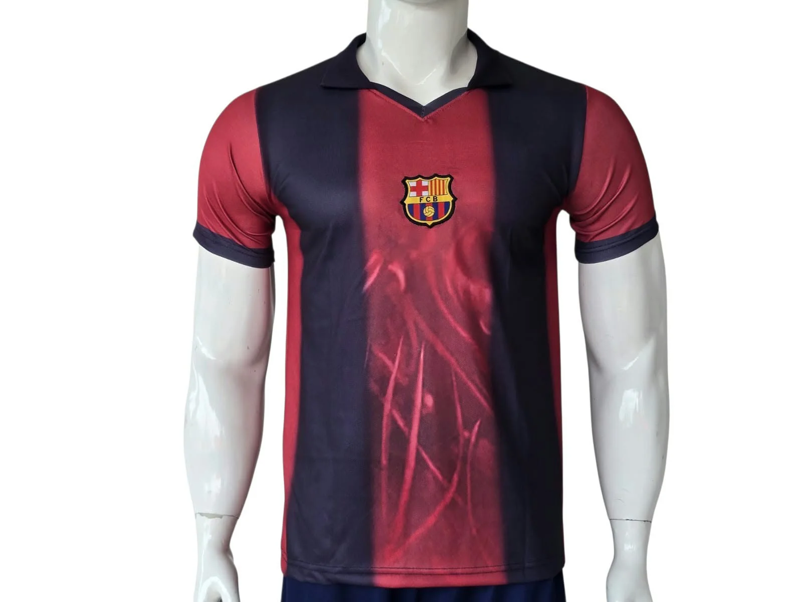 FC Barcelona Retro Polo Collar Jersey FC Barcelona Retro Polo Collar Jersey