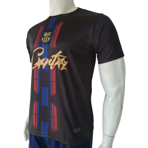 Barcelona Corteiz Special Edition Jersey side view