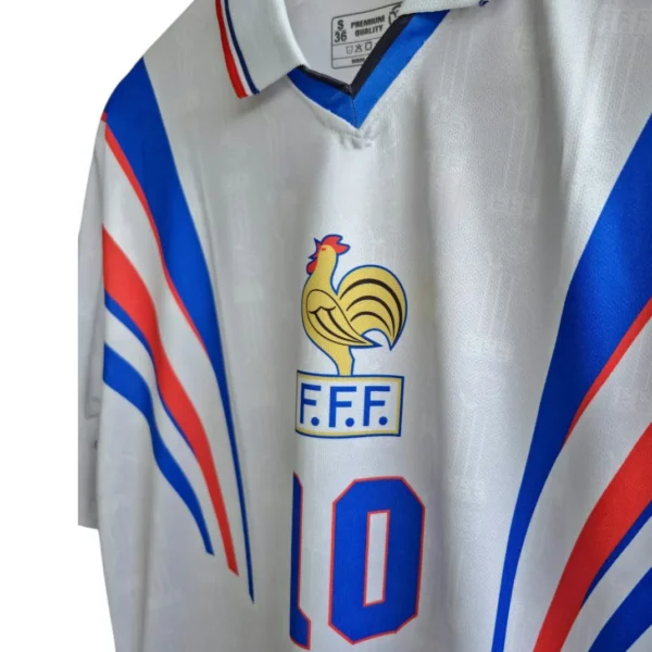 France 1996/97 Retro five sleeve jersey side view