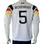 Germany 1990 Home Retro Football Jersey back view