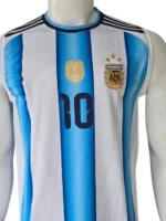 Argentina 2014 Sleeveless Football Jersey side view
