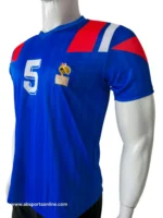 France 2000 Retro Home Football Jersey side view
