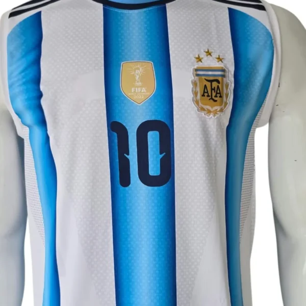 Argentina 2014 Sleeveless Football Jersey side view
