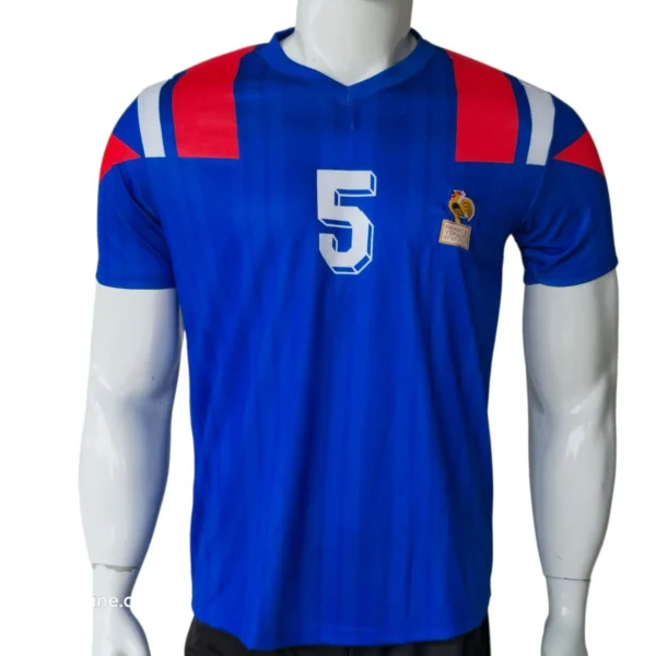 France 2000 Retro Home Football Jersey
