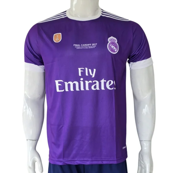 Real Madrid 2017 Final Purple Jersey