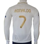 Best Real Madrid 2011/12 full sleeve jersey back view