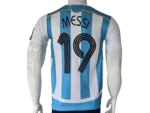 Argentina 2014 World Cup Home Retro Jersey back view