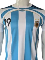 Argentina 2014 World Cup Home Retro Jersey side view