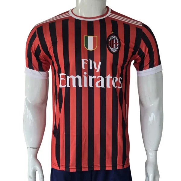 AC Milan 2011/12 Home Retro Football Jersey
