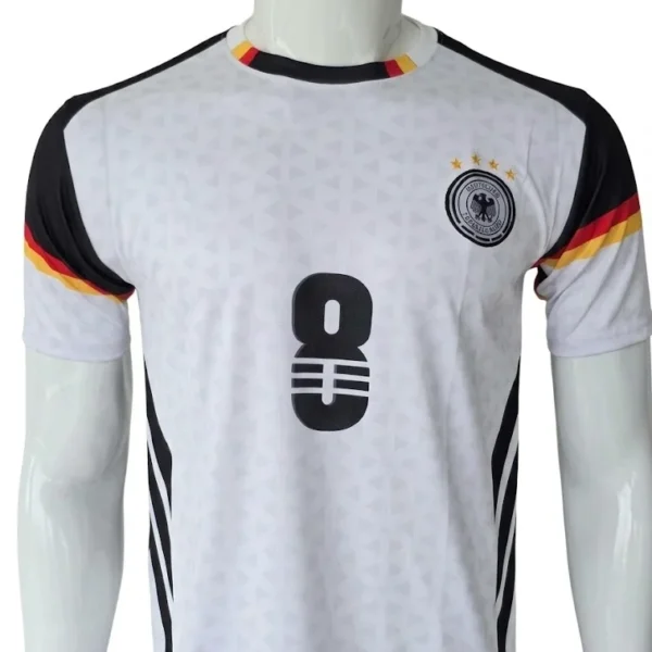 Germany Euro 2024 Kroos #8 Home Jersey side view