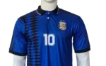 Argentina 2002 Five Sleeve Retro Jersey side view